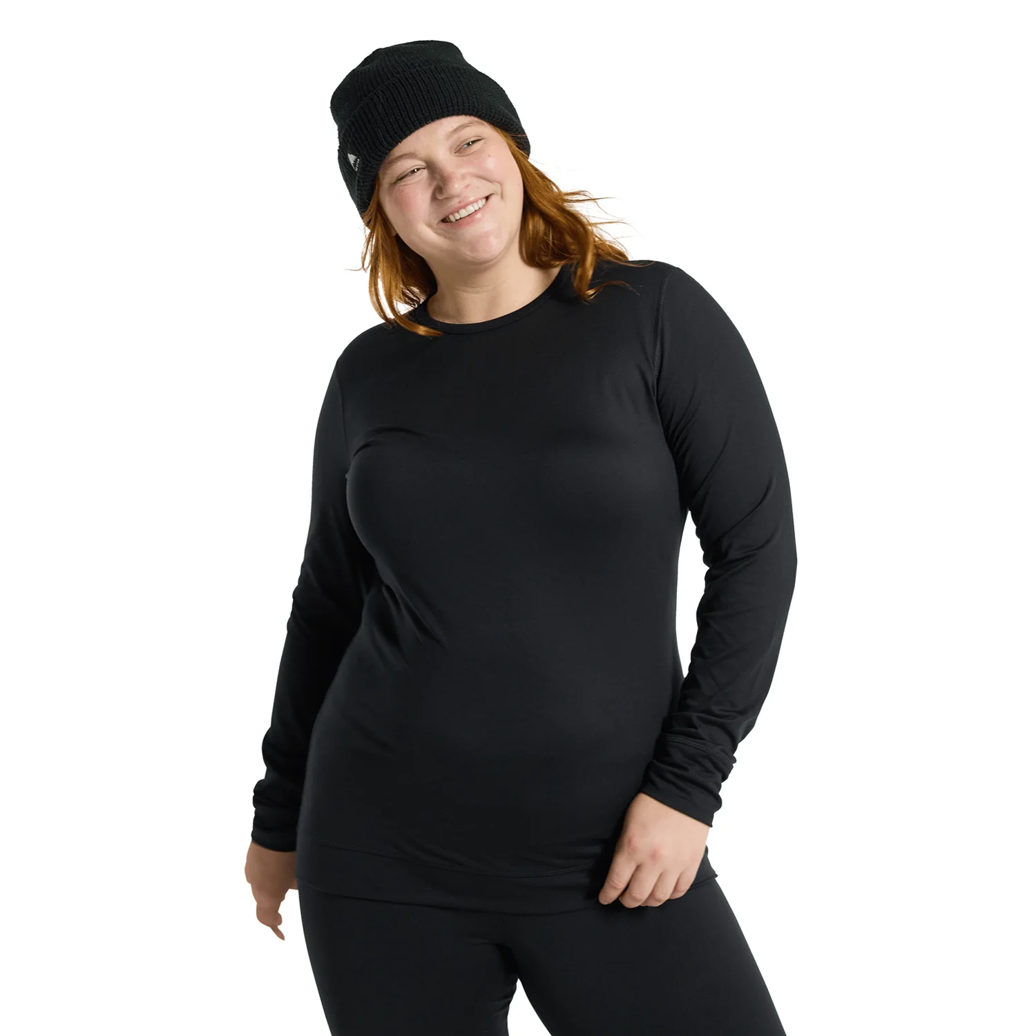 Burton Women's Midweight Base Layer Crew 2026 True Black