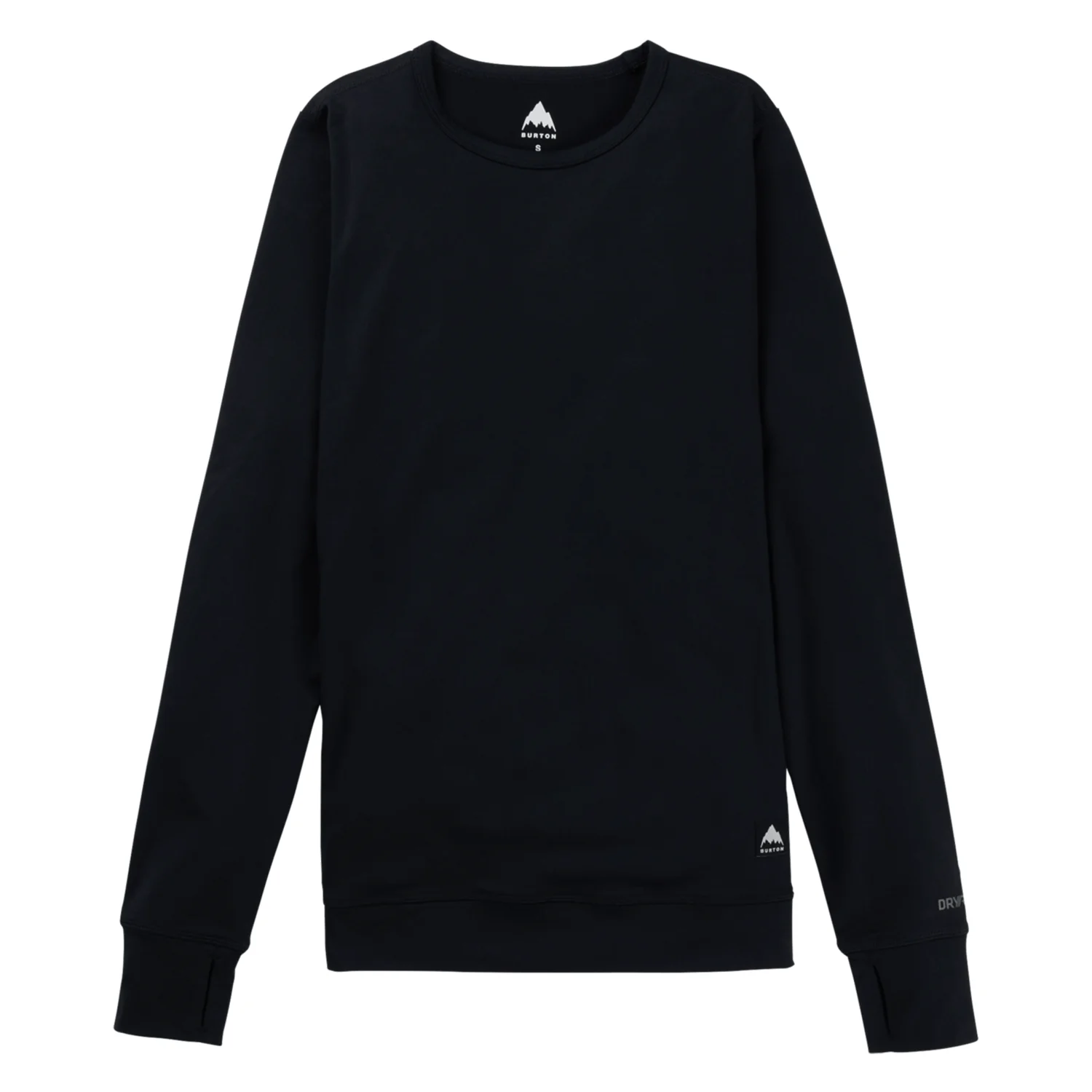 Burton Women's Midweight Base Layer Crew 2026 True Black - Image 3