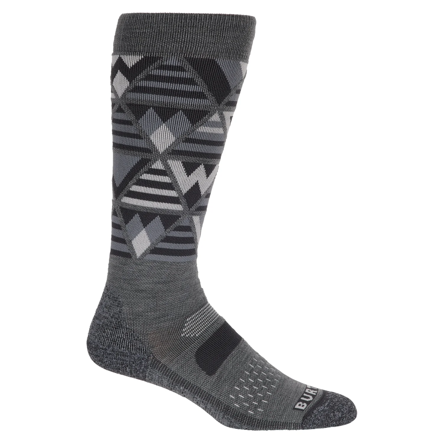 Burton Women's Performance Midweight Sock Grey Heather
