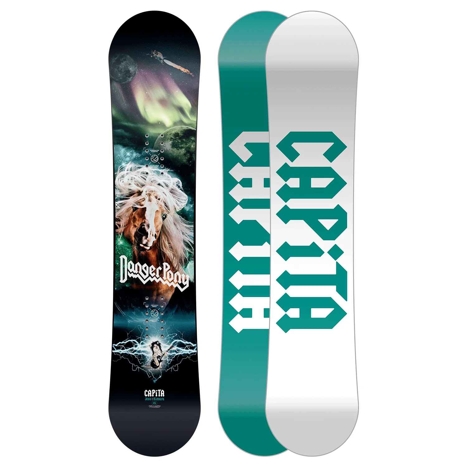 Capita Kids Jess Kimura Mini Snowboard 2024