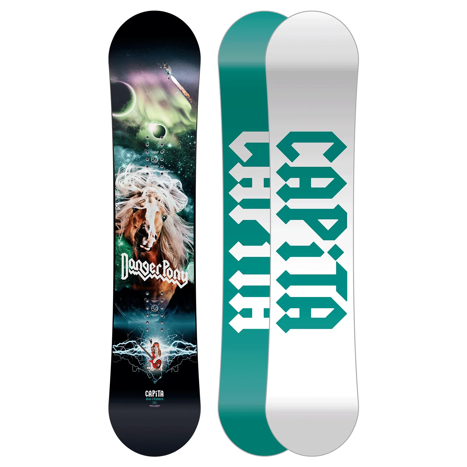 Capita Kids Jess Kimura Mini Snowboard 2024 - Image 3