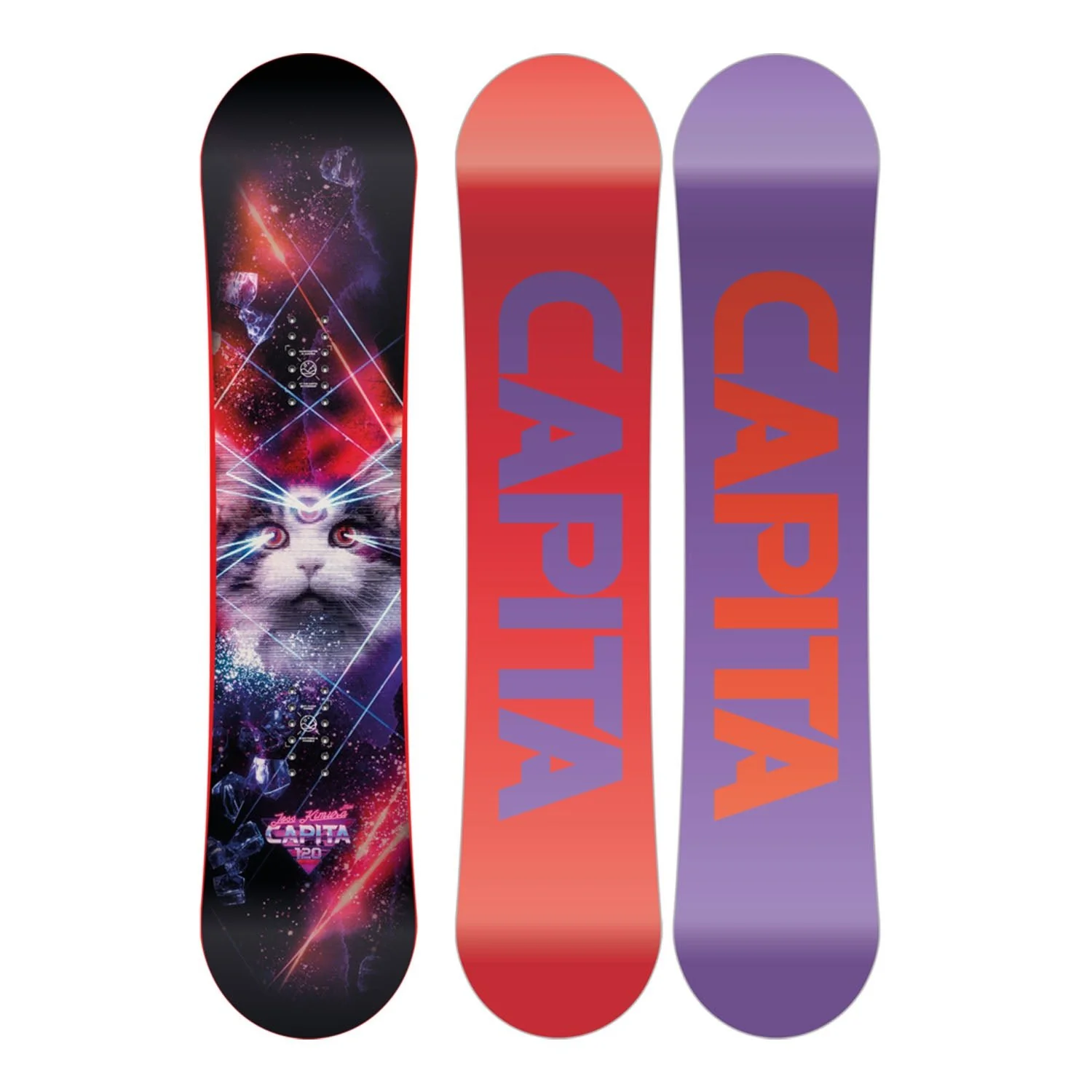 Capita Kids Jess Kimura Mini Snowboard 2025 - Image 2