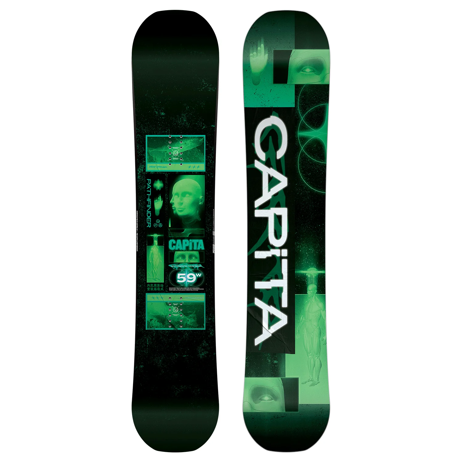Capita Men's Pathfinder Reverse Camber Snowboard 2024 - Image 7