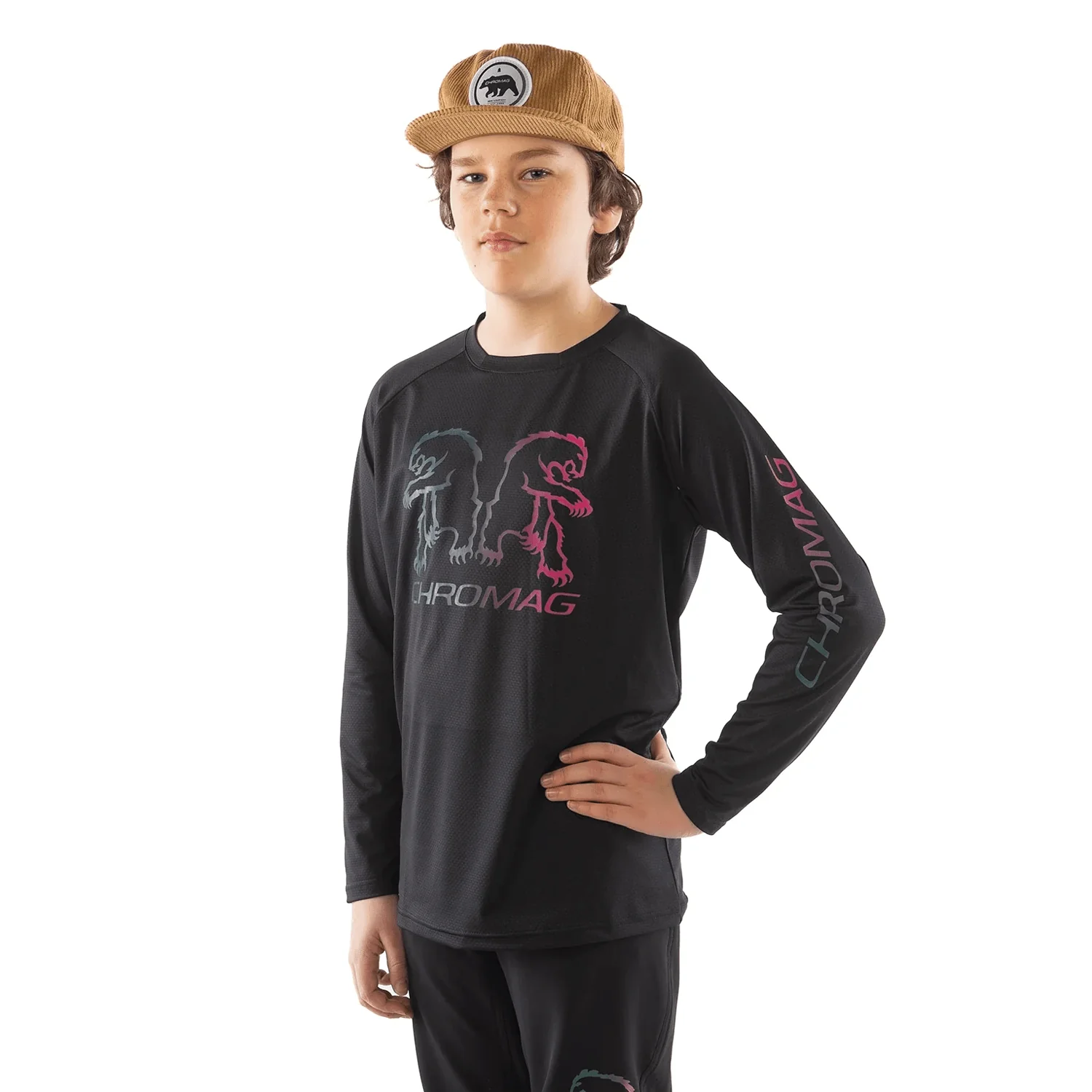 Chromag Kids Dominion Jersey Reflect Black/Gradient