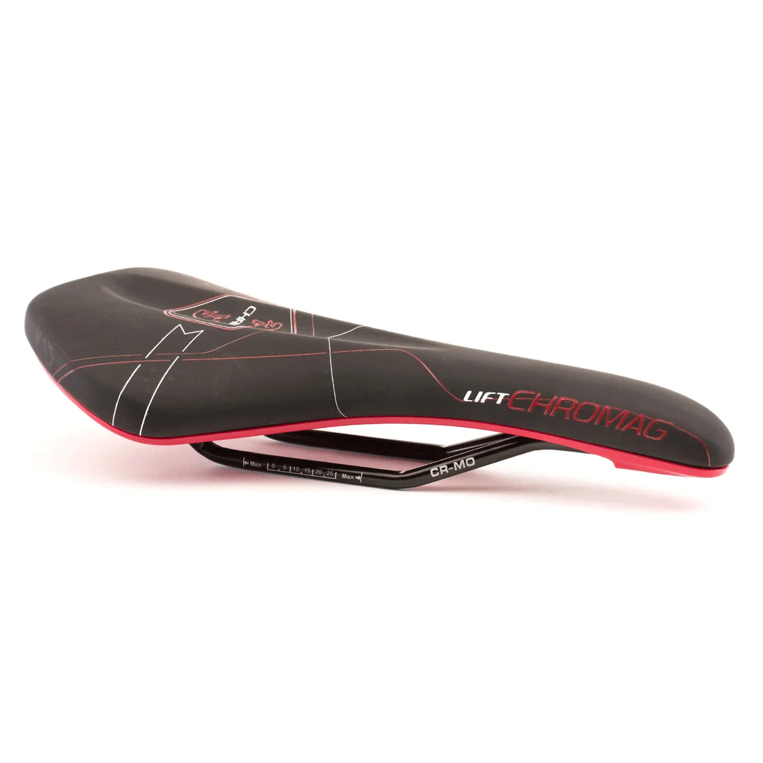 Chromag Lift 280mm/140mm Saddle Black/Red