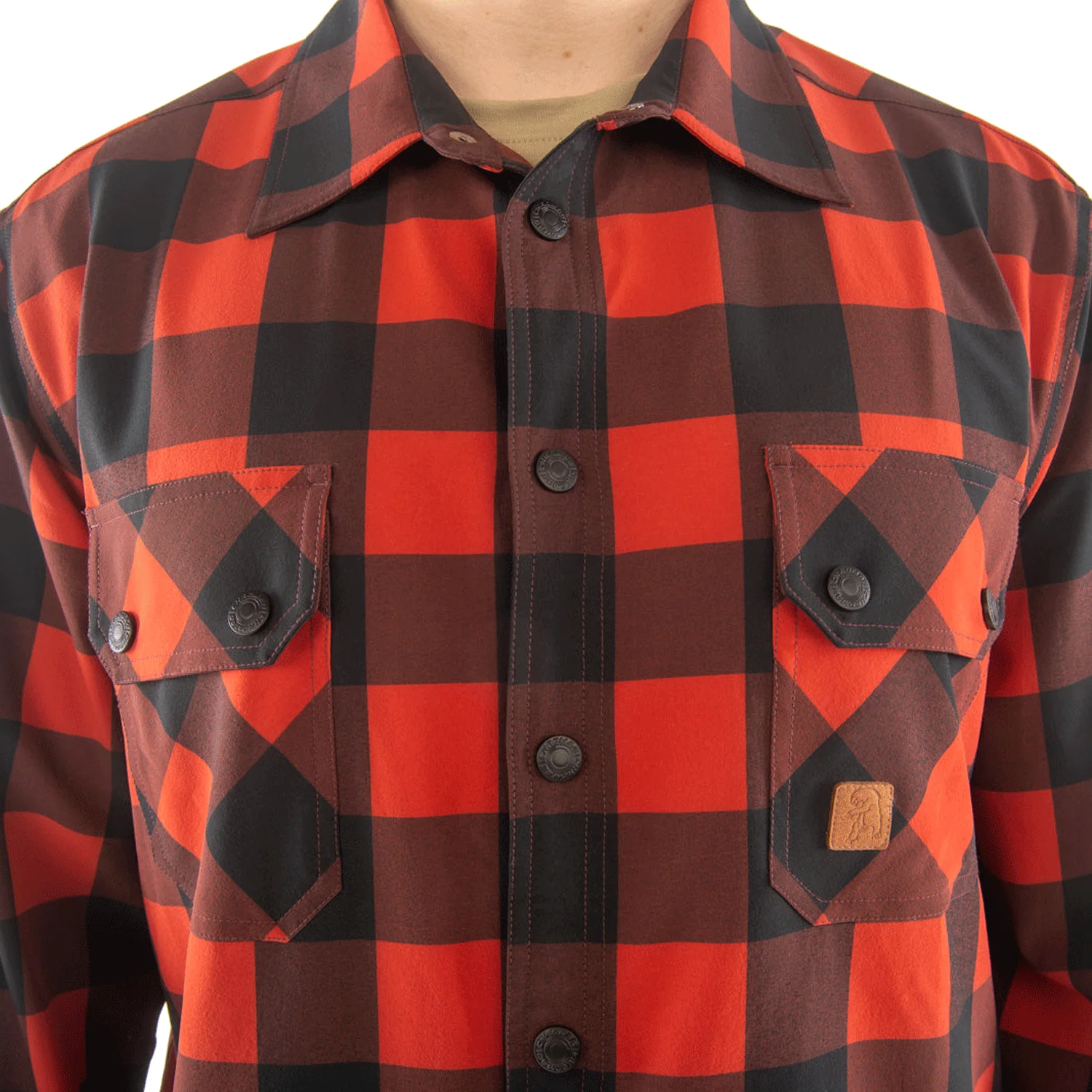Chromag Men's Burke Shirt Burnt Red - Image 3