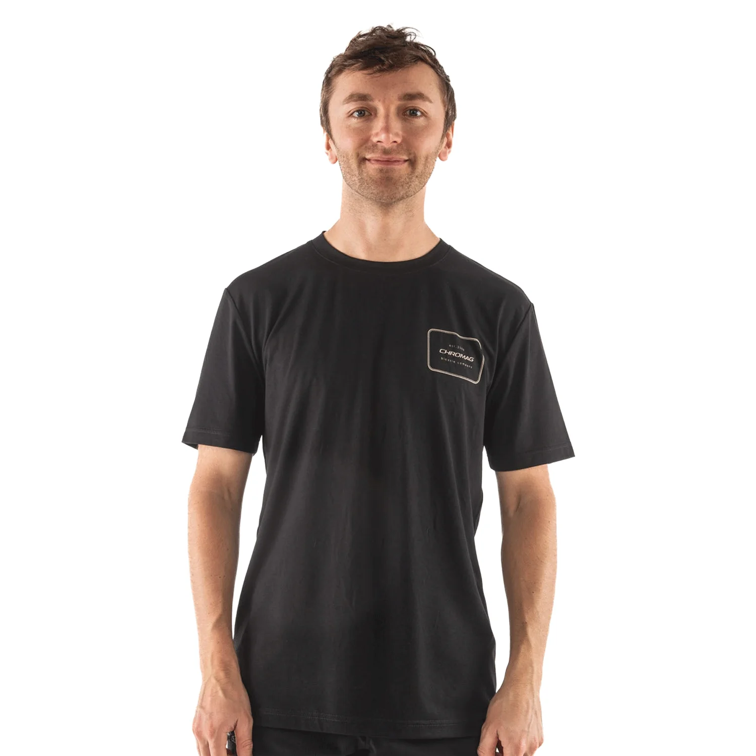Chromag Men's Ritual Tech T-Shirt Layout Black
