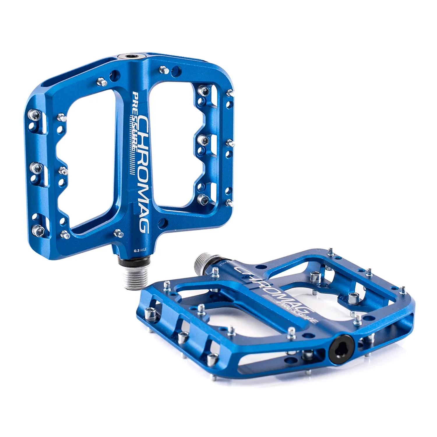 Chromag Pressure Pedals Blue