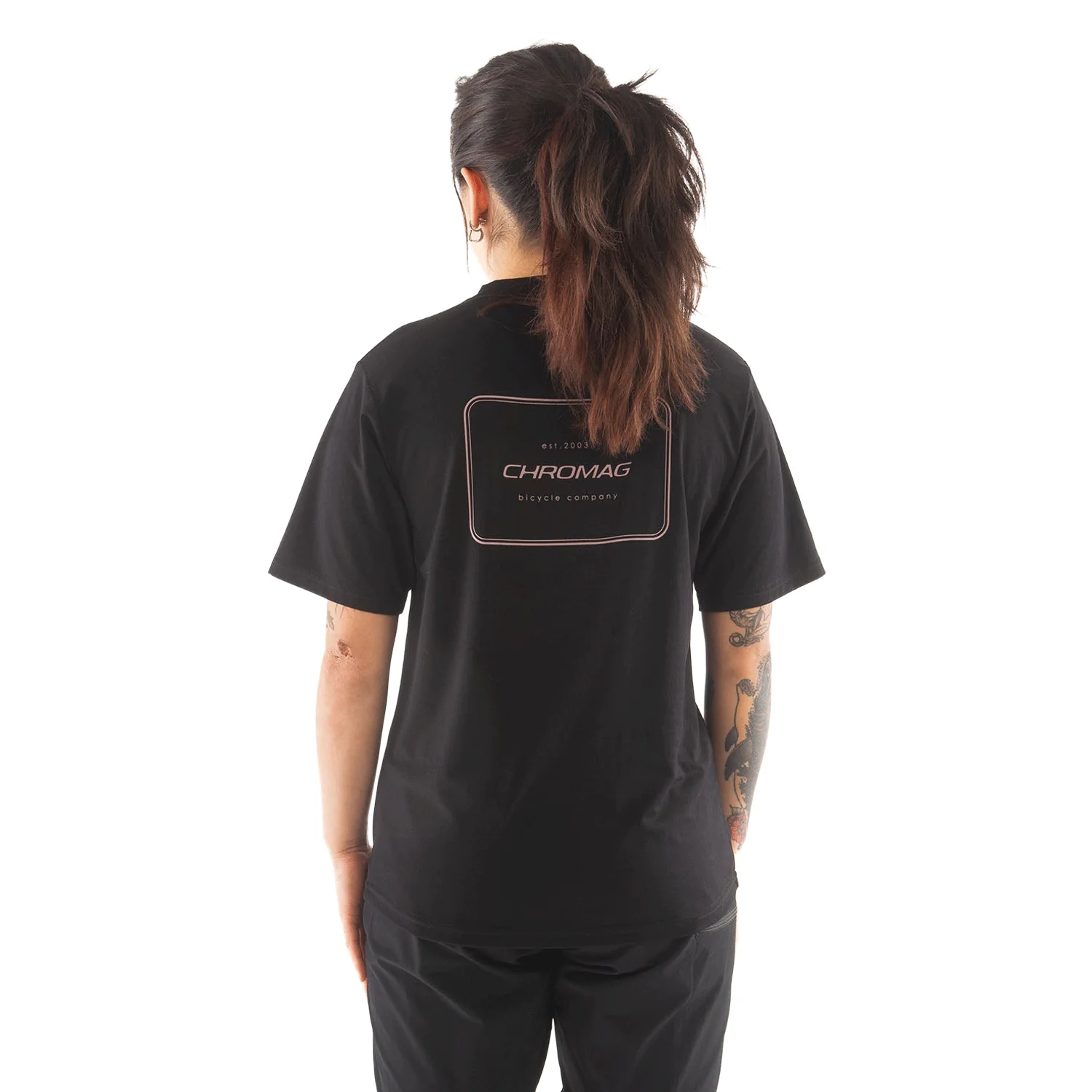 Chromag Women's Em Tech T-Shirt Layout Black - Image 2