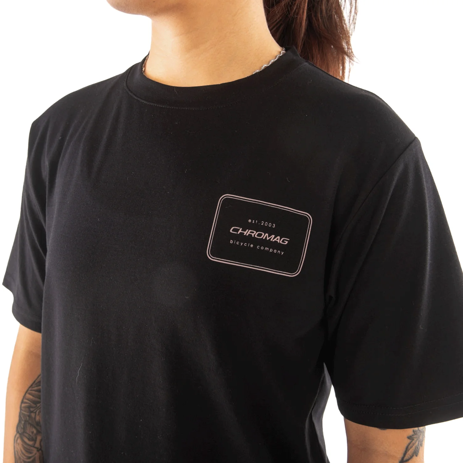 Chromag Women's Em Tech T-Shirt Layout Black - Image 3