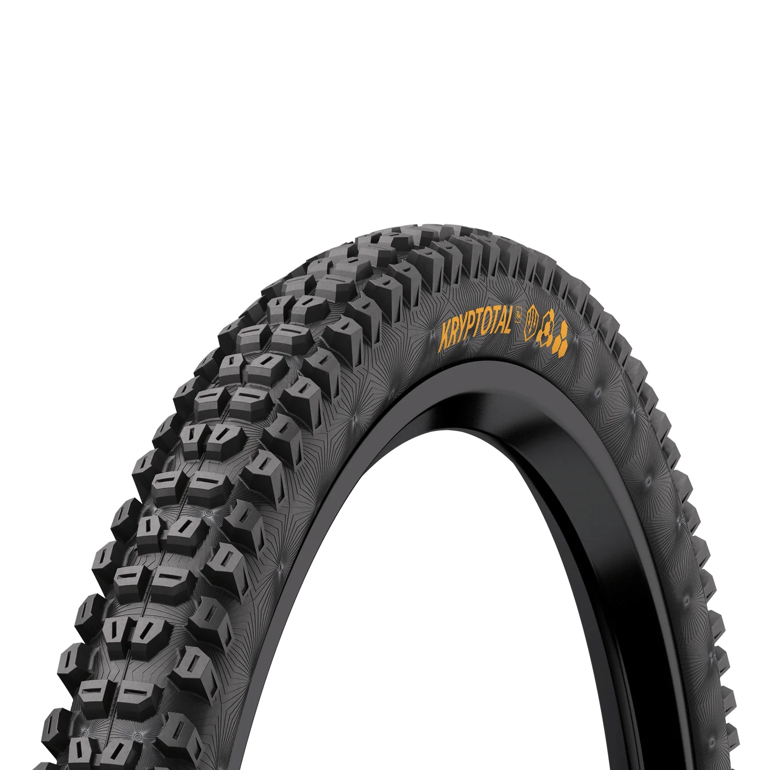 Continental Kryptotal R 27.5x2.4 DH/Supersoft Fold Tire Black