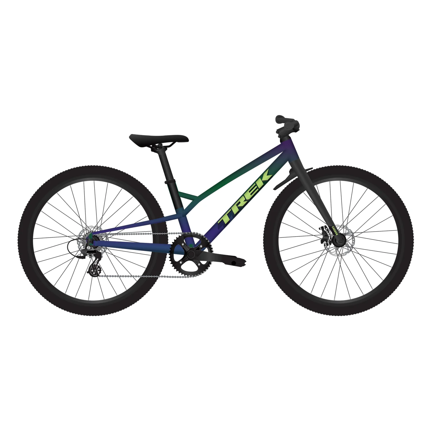 Trek Kids Wahoo 24 Trail 24" Bike 2026 Emerald Iris