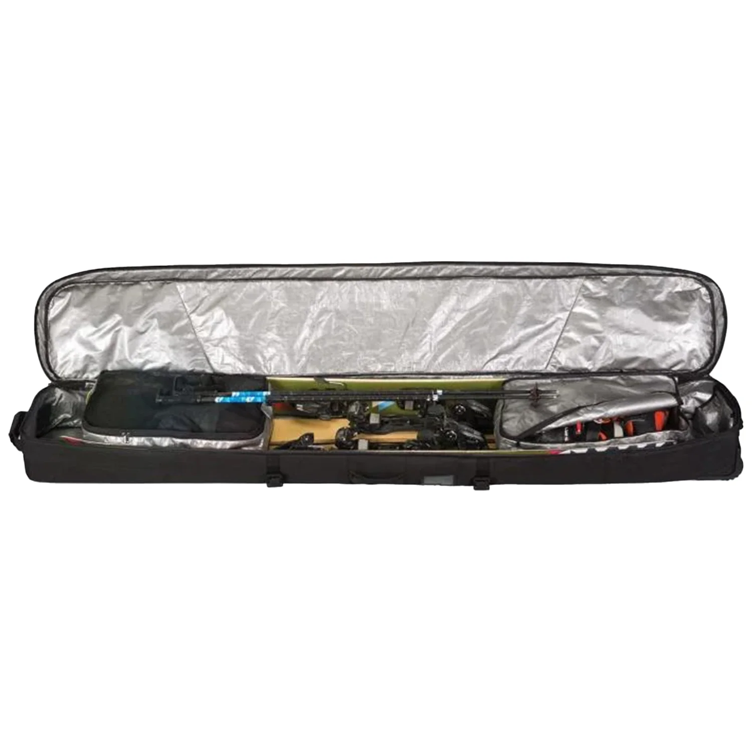 Dakine Boundary Ski Roller Bag Black Coated - Image 3