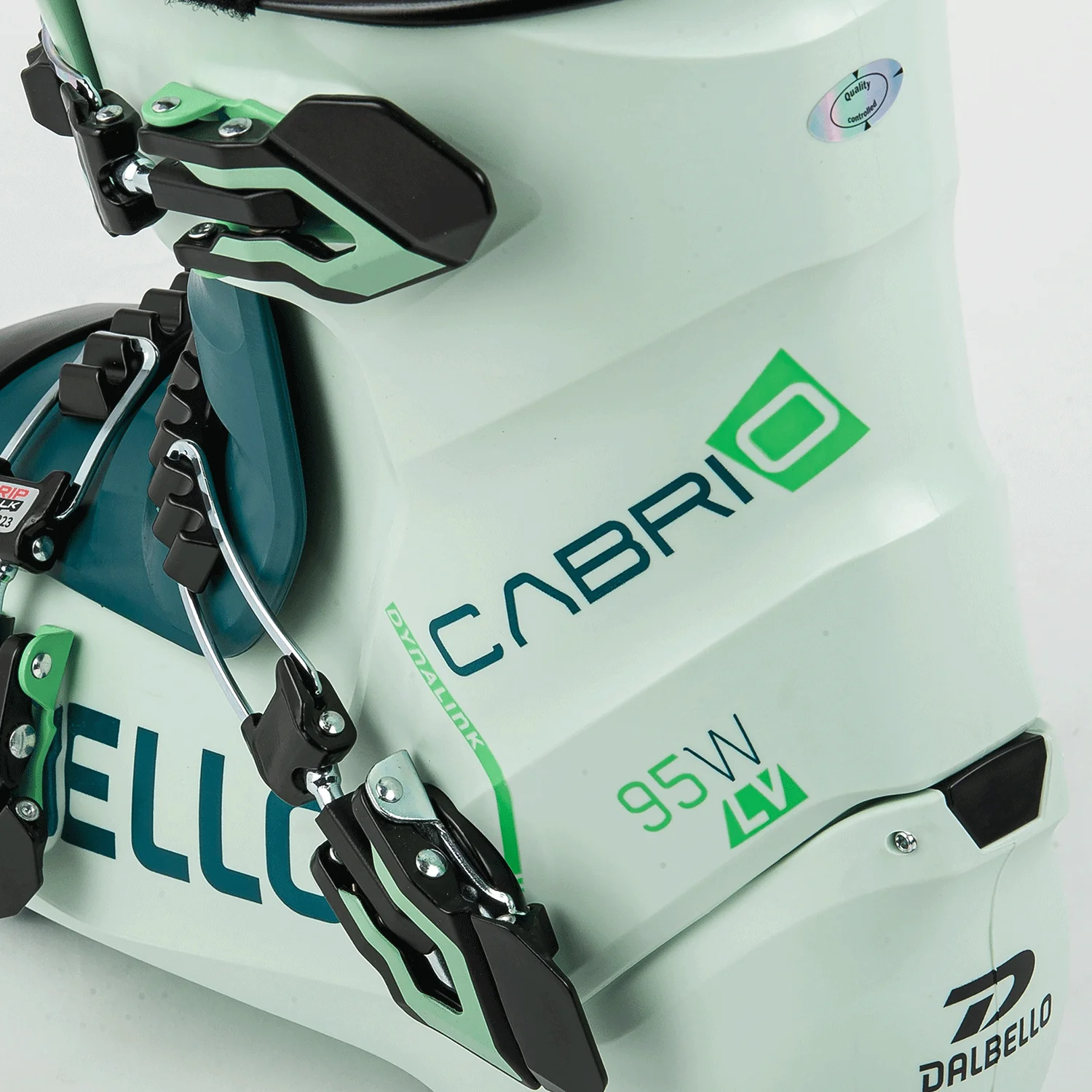 Dalbello Cabrio LV 95 Women's Ski Boot 2024 Matcha Milk/Grue - Image 2