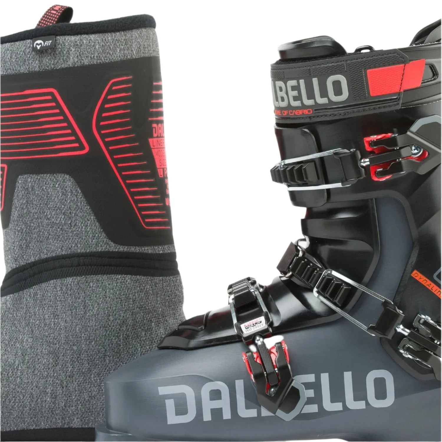 Dalbello Men's Cabrio MV 120 3DWrap Ski Boot 2026 Grey/Black - Image 3