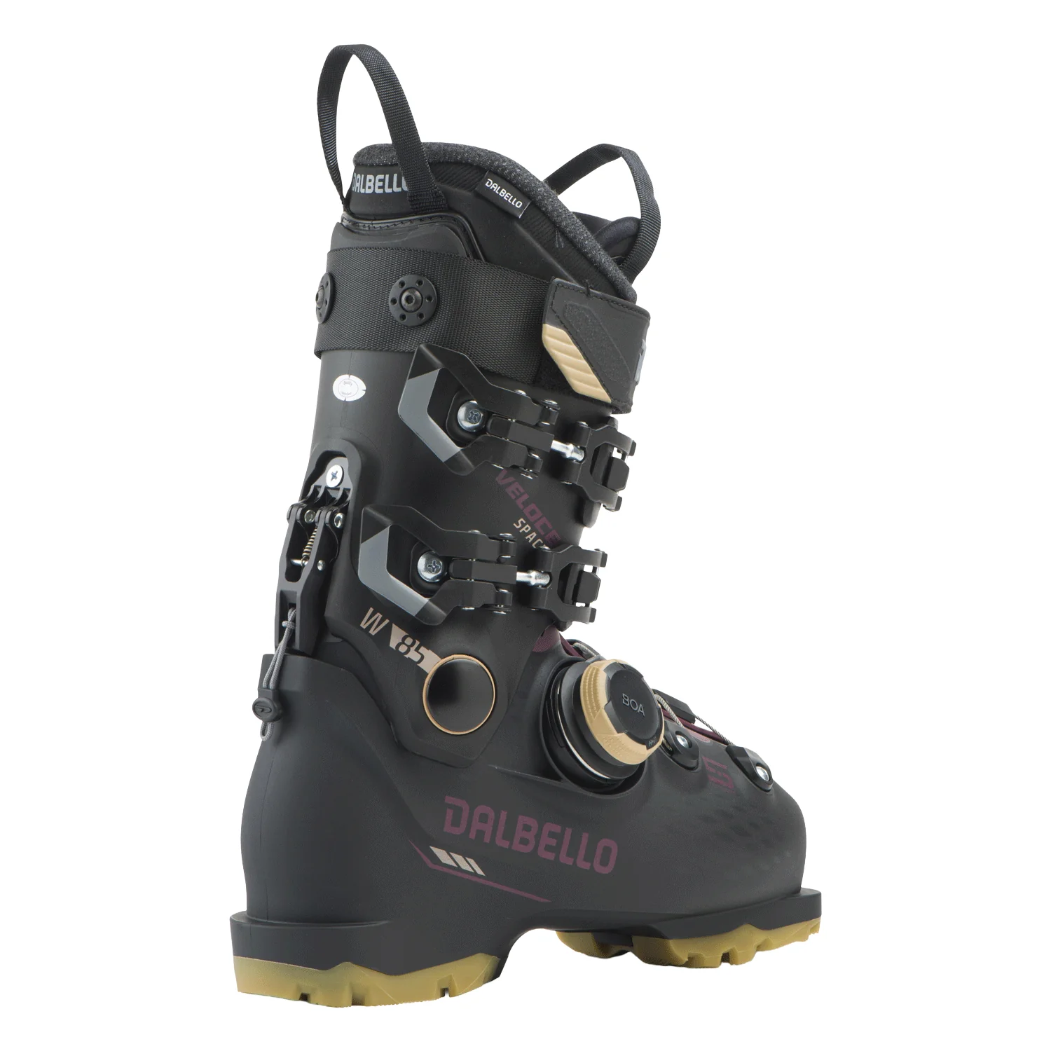 Dalbello Women's Veloce Space 85 Ski Boots 2026 Black/Berry - Image 2