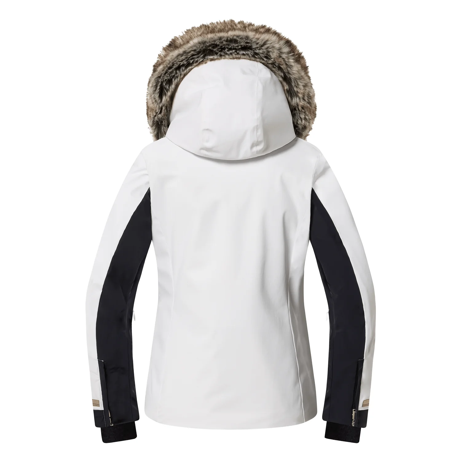 Descente Women's Shoulder Shirring Jacket 2026 Super White - Image 4