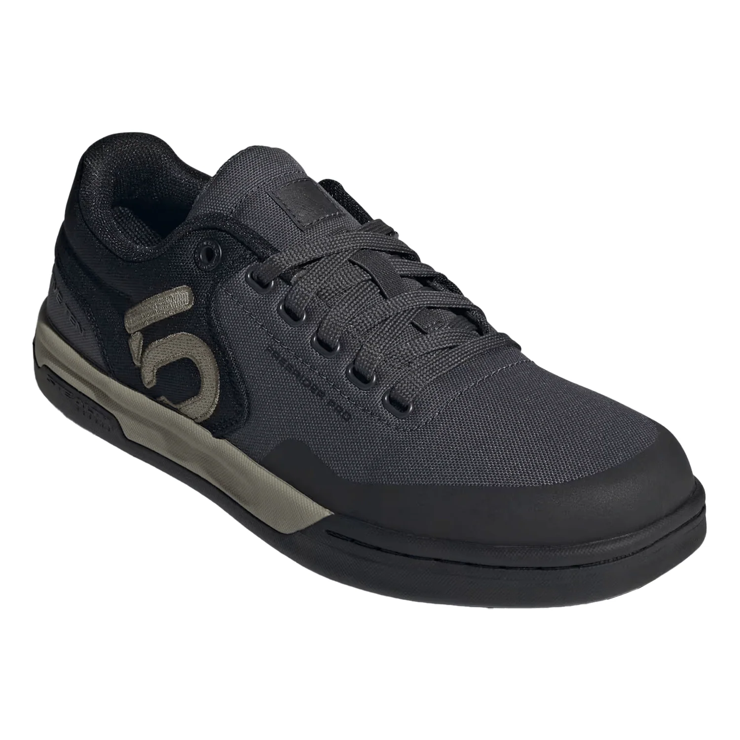 Five Ten Men's Freerider Pro Canvas Mountain Bike Shoe Grey Six/Silpeb/Core Black
