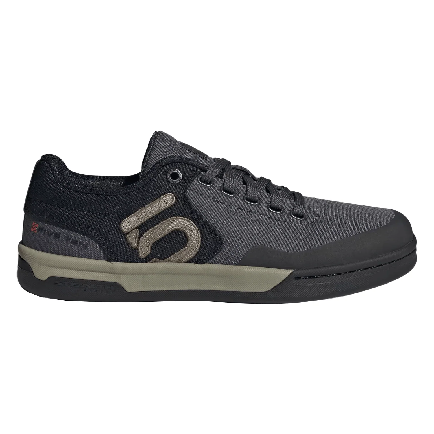 Five Ten Men's Freerider Pro Canvas Mountain Bike Shoe Grey Six/Silpeb/Core Black - Image 2