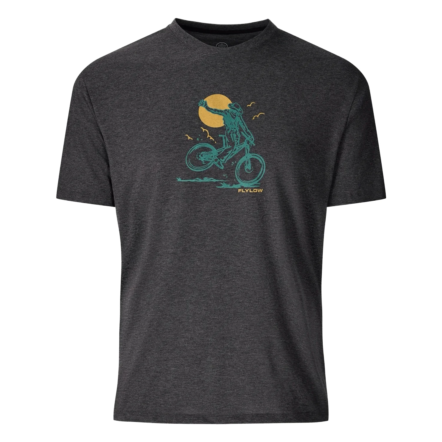 Flylow Men's MTB Trick T-Shirt Black - Image 2