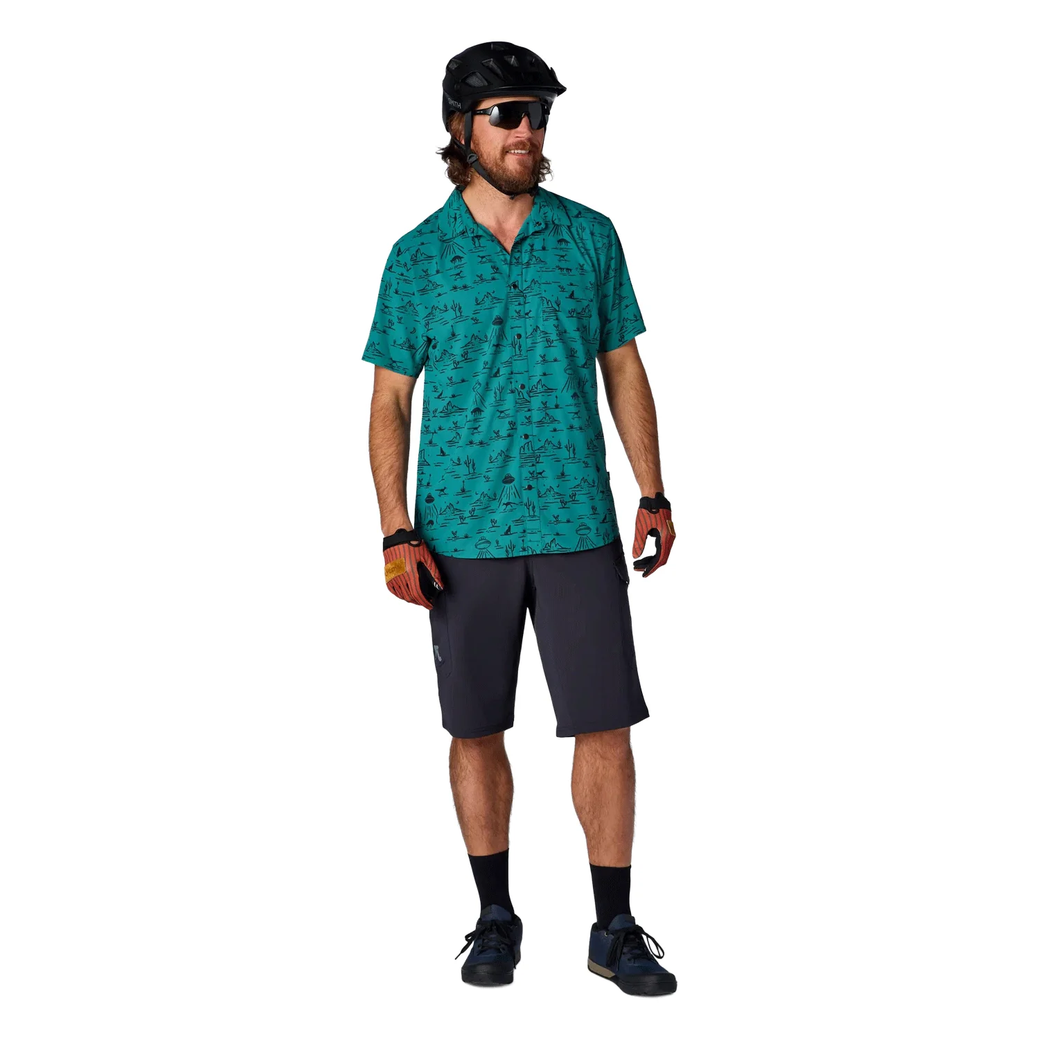Flylow Men's Squad Short w/Liner Black - Image 3