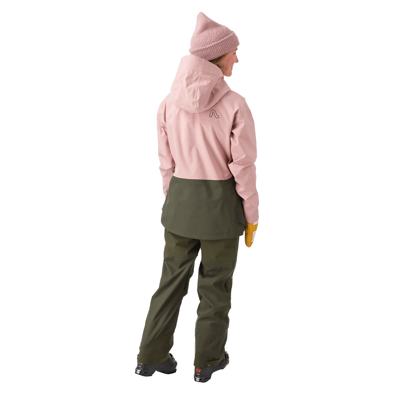 Flylow Women's Lucy Jacket 2025 Dusty Iris/Evergreen - Image 4