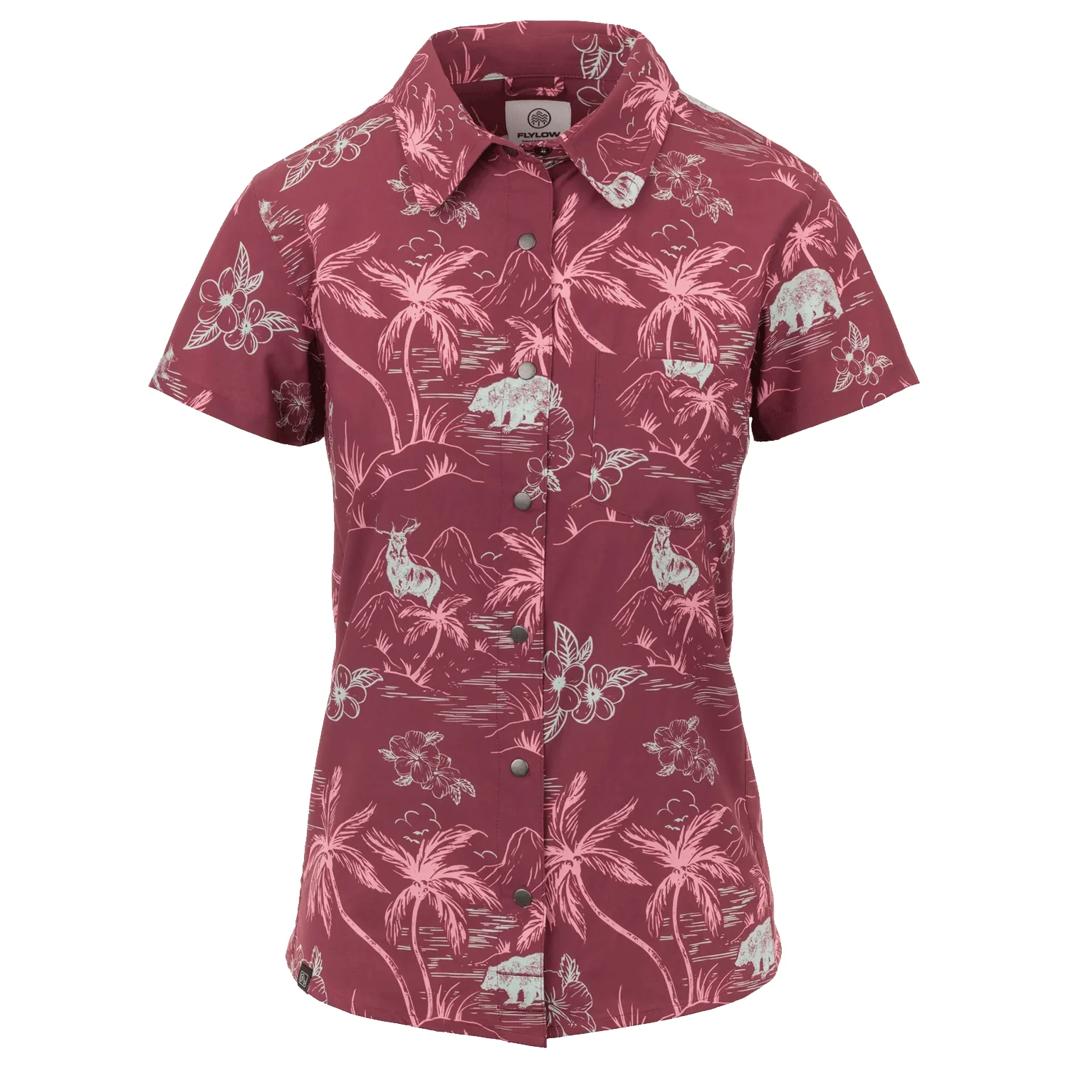 Flylow Women's Phoenix Shirt 2024 Rouge