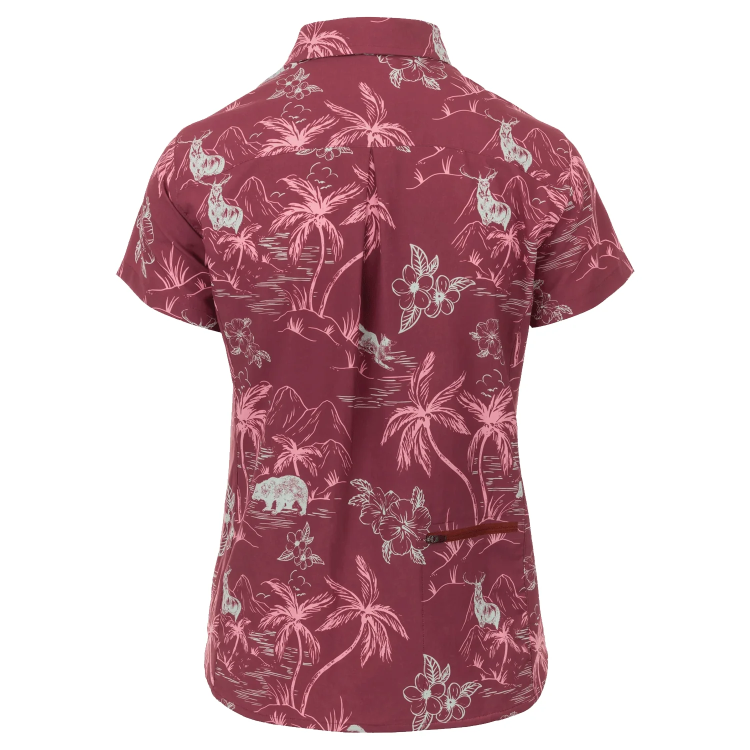 Flylow Women's Phoenix Shirt 2024 Rouge - Image 2