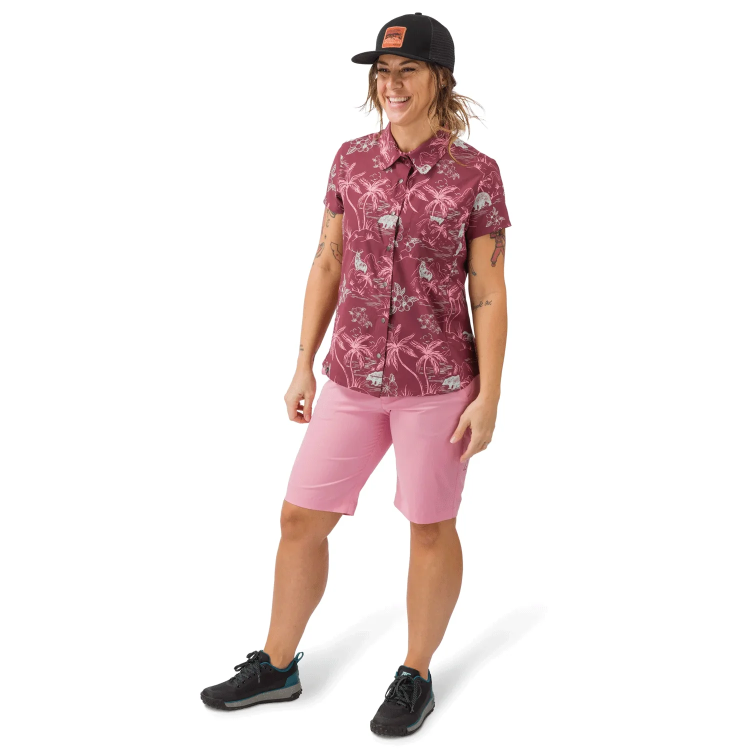 Flylow Women's Phoenix Shirt 2024 Rouge - Image 3