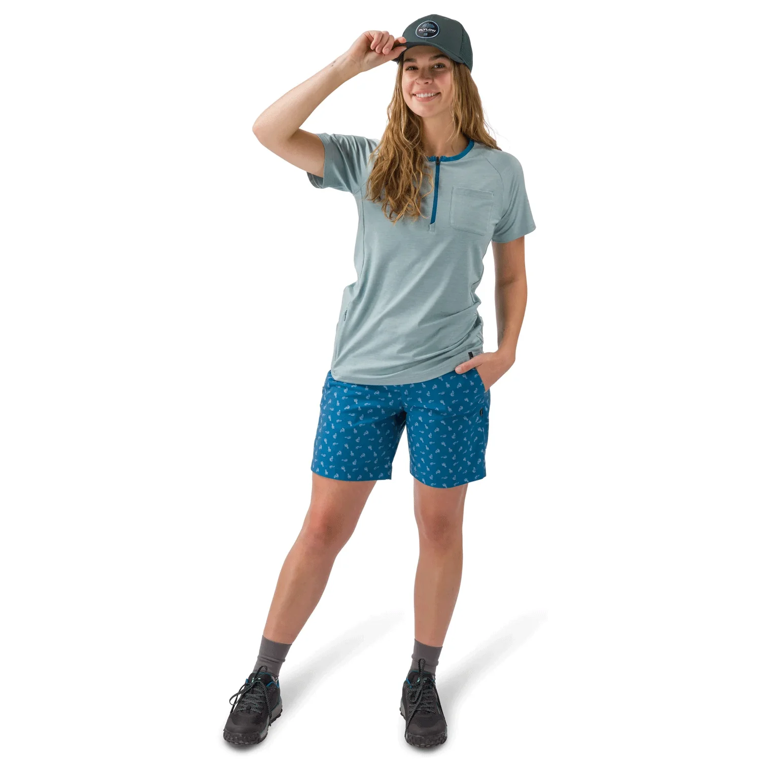 Flylow Women's Tia 12.25" Short 2024 Marine - Image 3