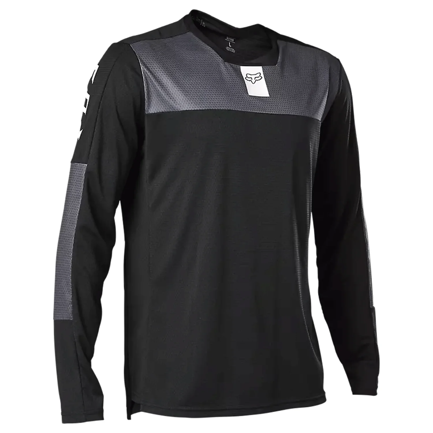Fox Men's Defend L/S Foxhead Jersey Black