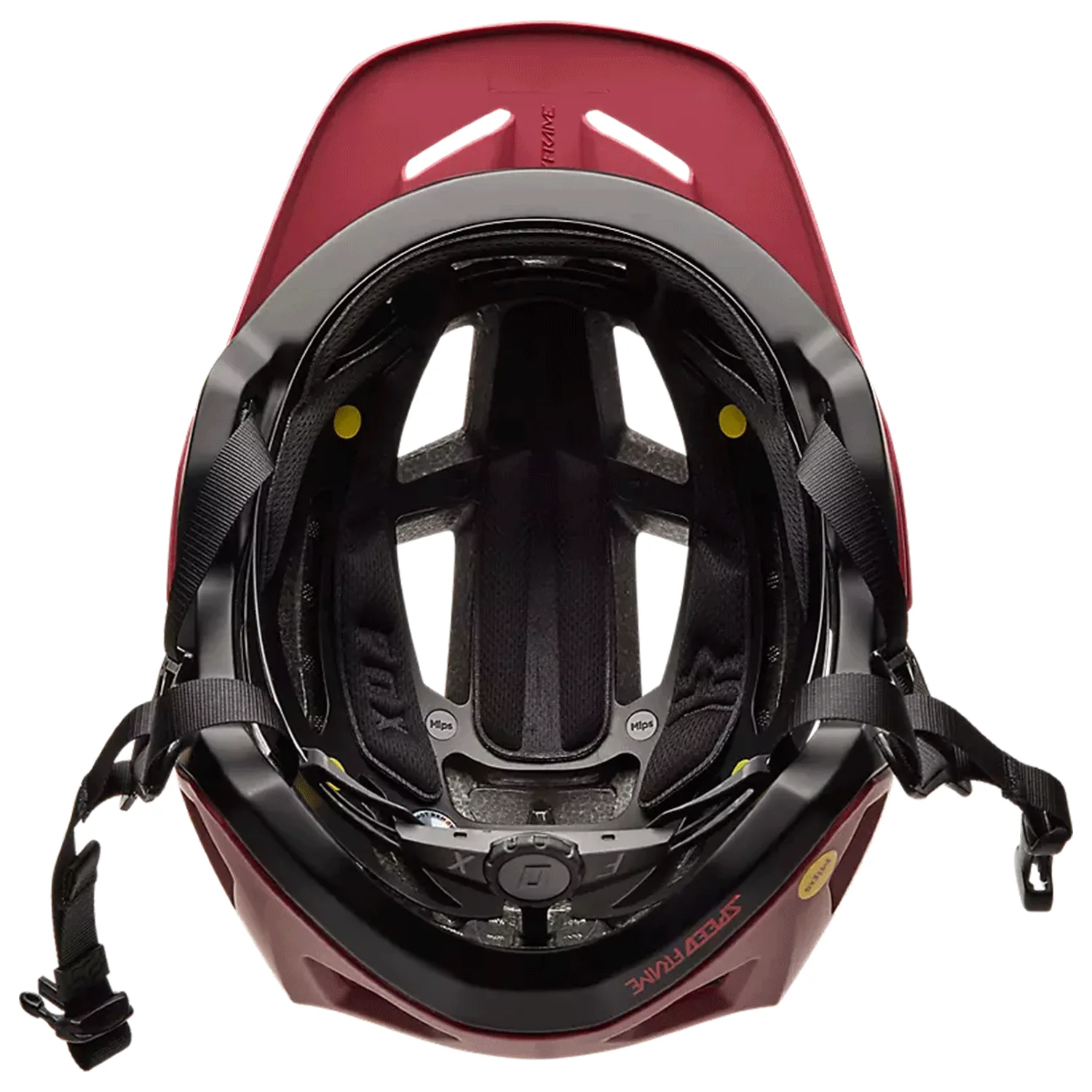 Fox Men's Speedframe Helmet Dark Maroon - Image 2