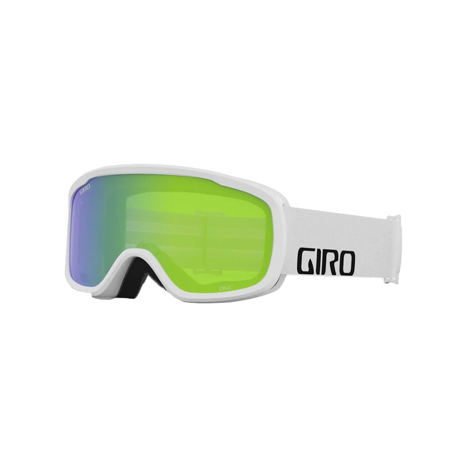 Giro Kids Cruz Goggles White Wordmark/Loden Green