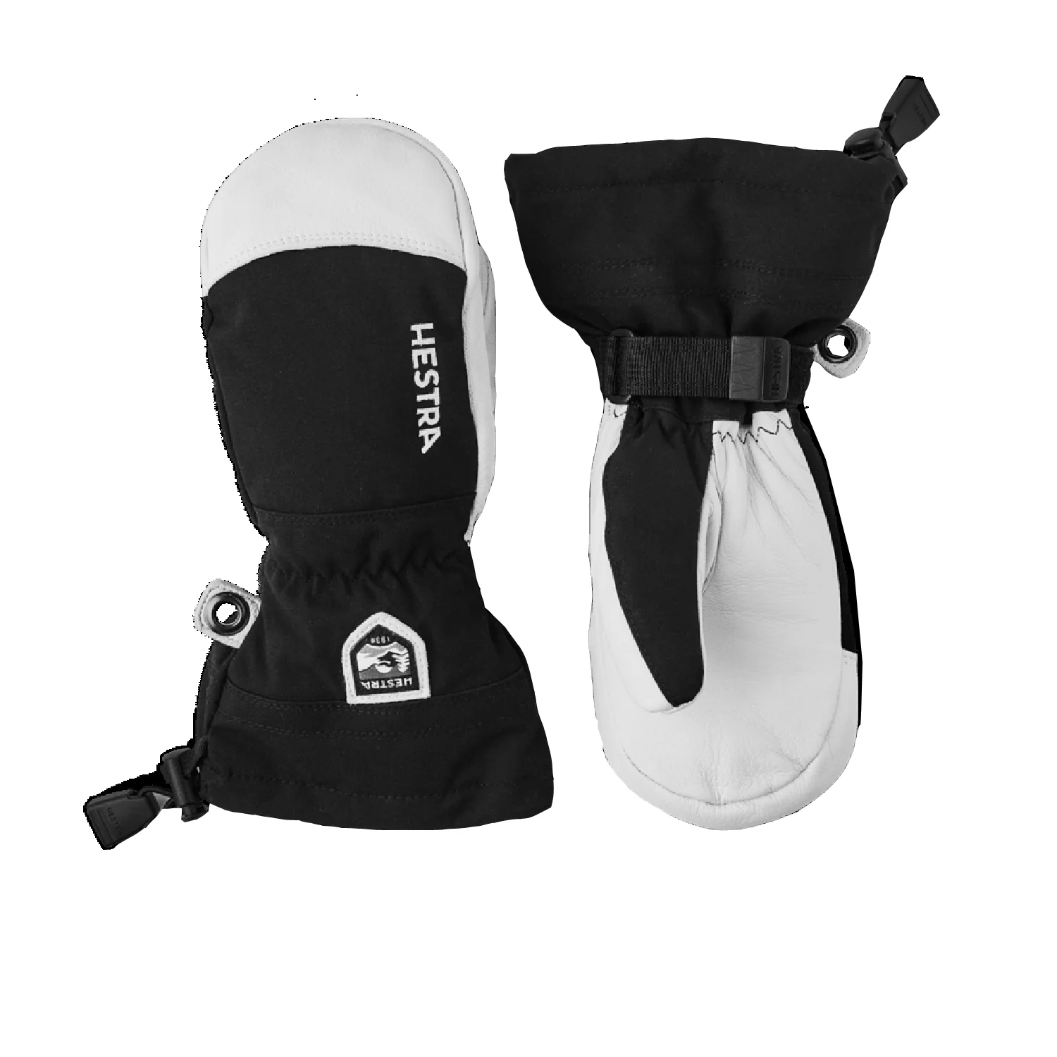 Hestra Kids Heli Ski Jr. Mitt Black