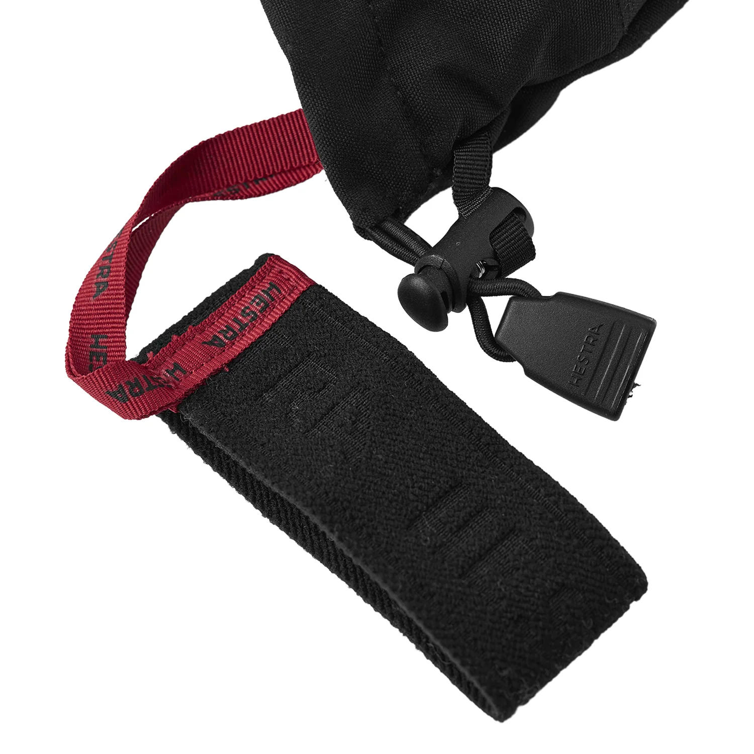 Hestra Women's Heli 3-Finger Mitt Black/Off White - Image 3