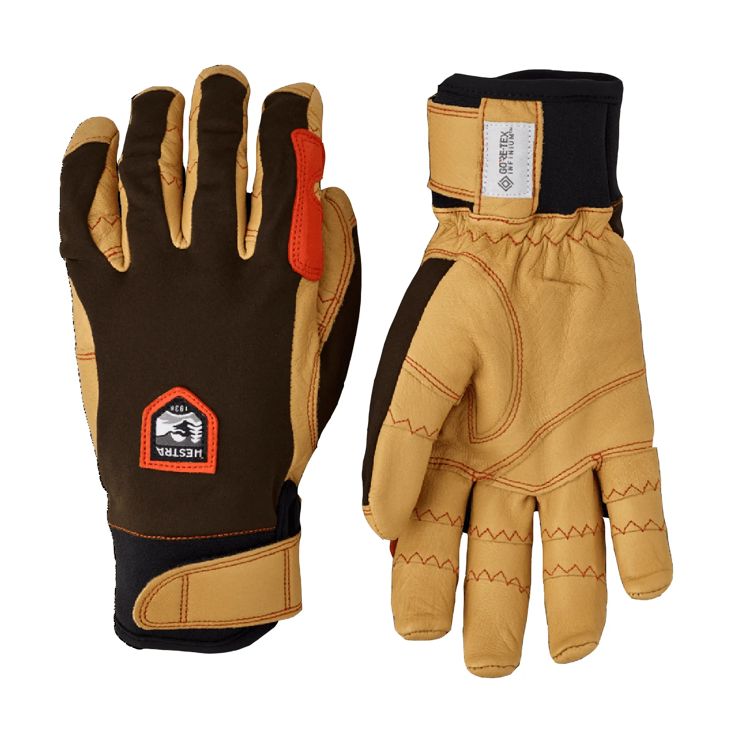 Hestra Men's Ergo Grip Active Glove Dark Forest/Natural Brown