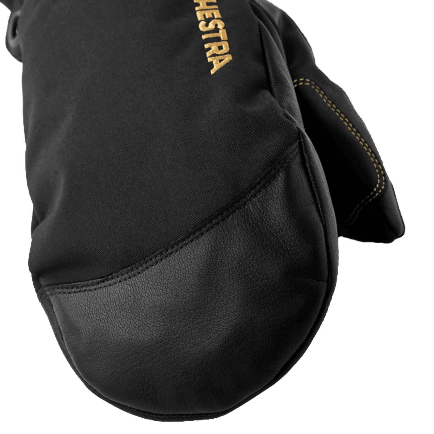 Hestra Army Leather Gore-tex Mitt Black/Black - Image 3