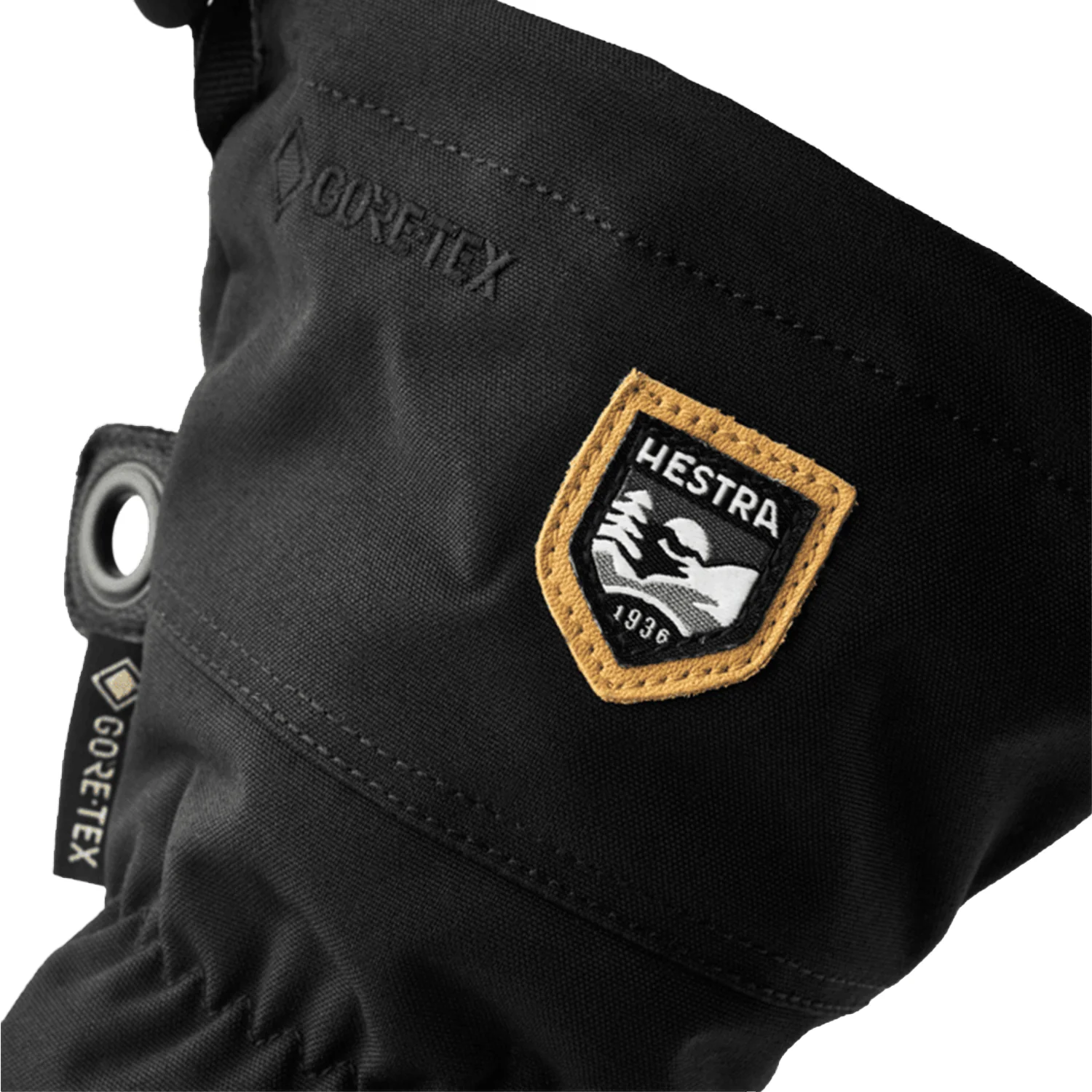 Hestra Army Leather Gore-tex Mitt Black/Black - Image 4