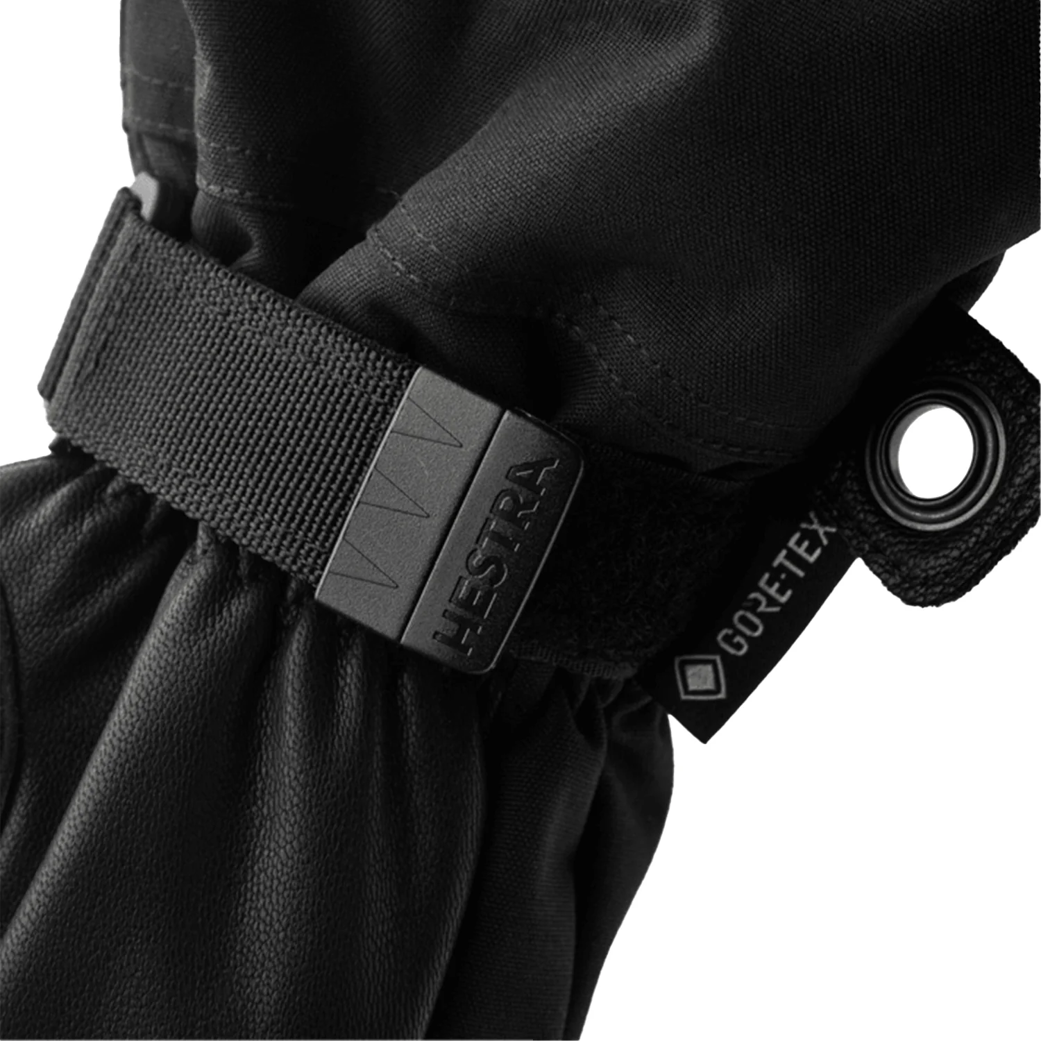 Hestra Army Leather Gore-tex Mitt Black/Black - Image 5