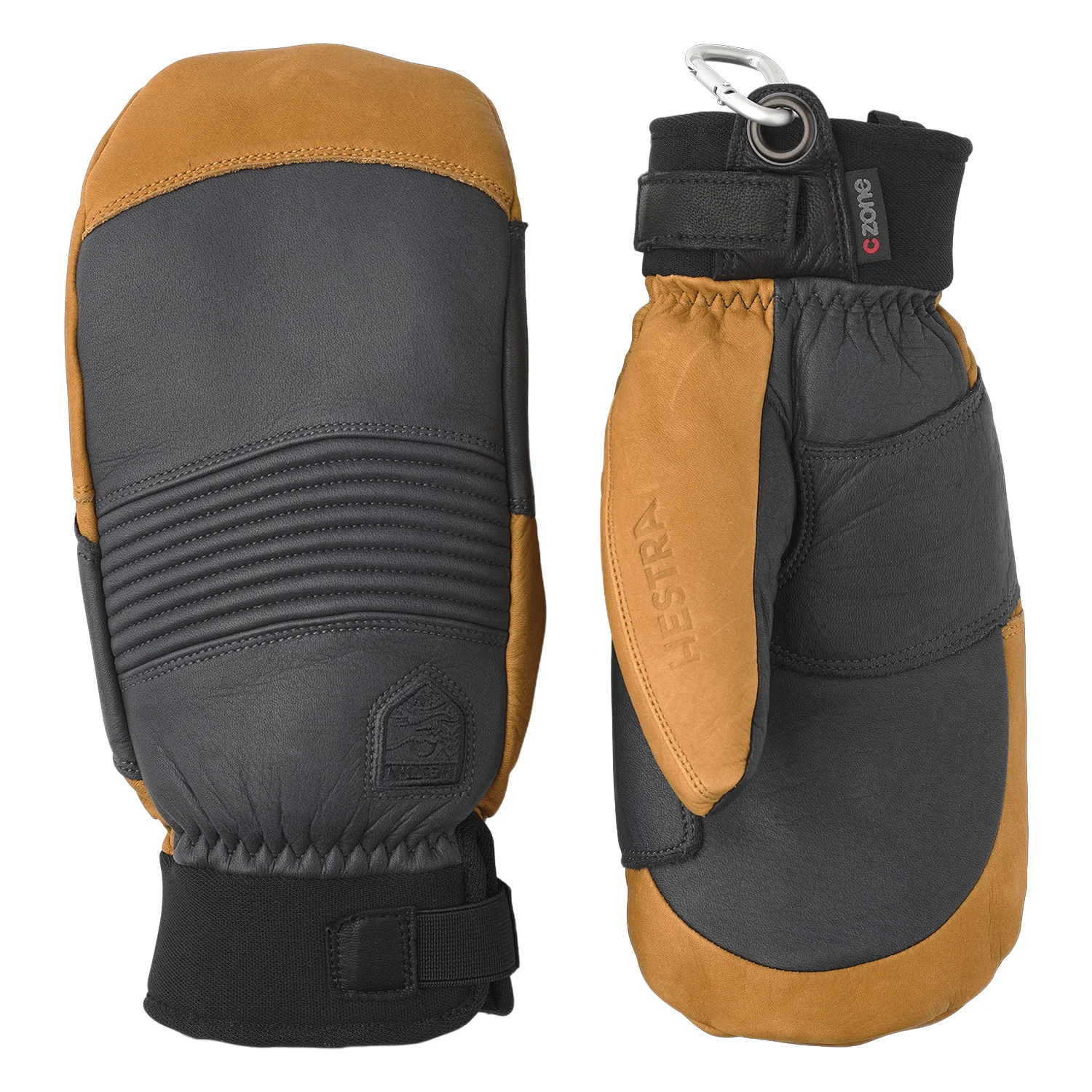 Hestra Freeride CZone Mitt Grey/Cork