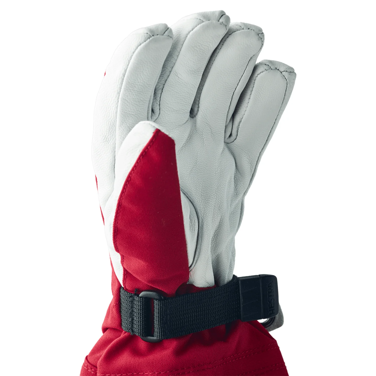 Hestra Kids Heli Ski Jr Glove Red - Image 2