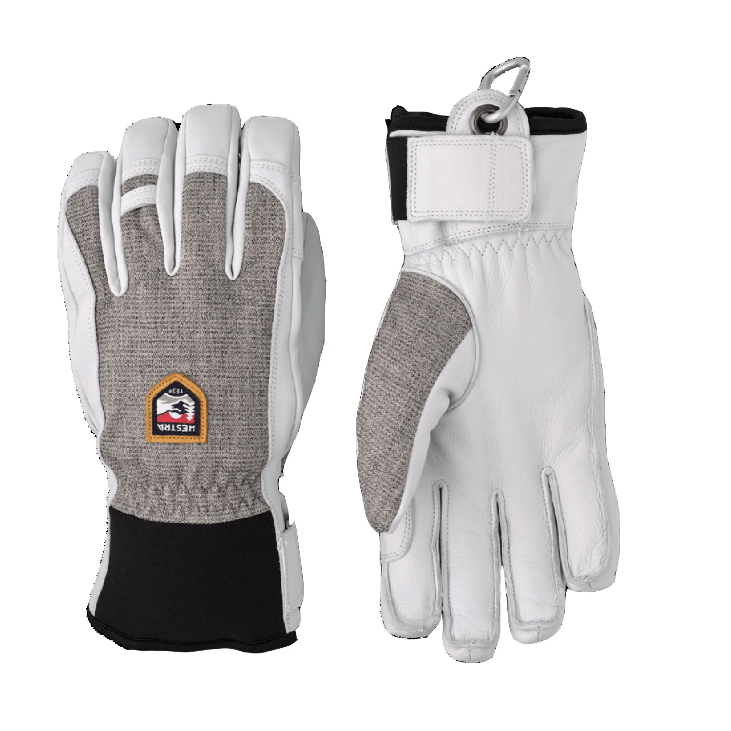 Hestra Men's Army Leather Patrol Glove Light Grey