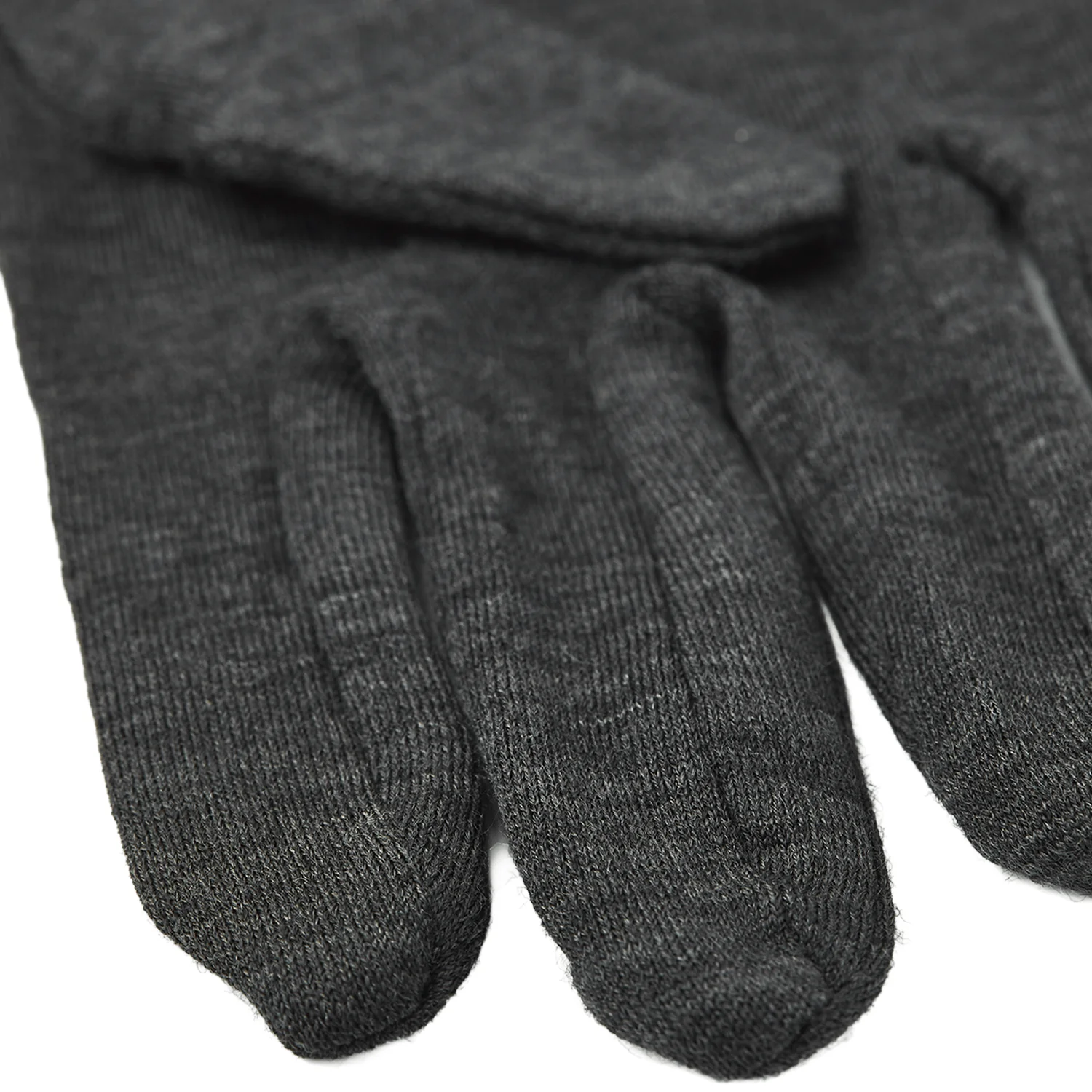 Hestra Merino Wool Liner Active Charcoal Charcoal - Image 2