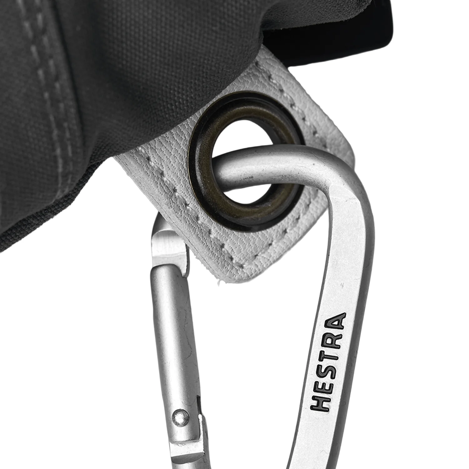Hestra Women's Heli Ski Glove Grey/Off White - Image 4