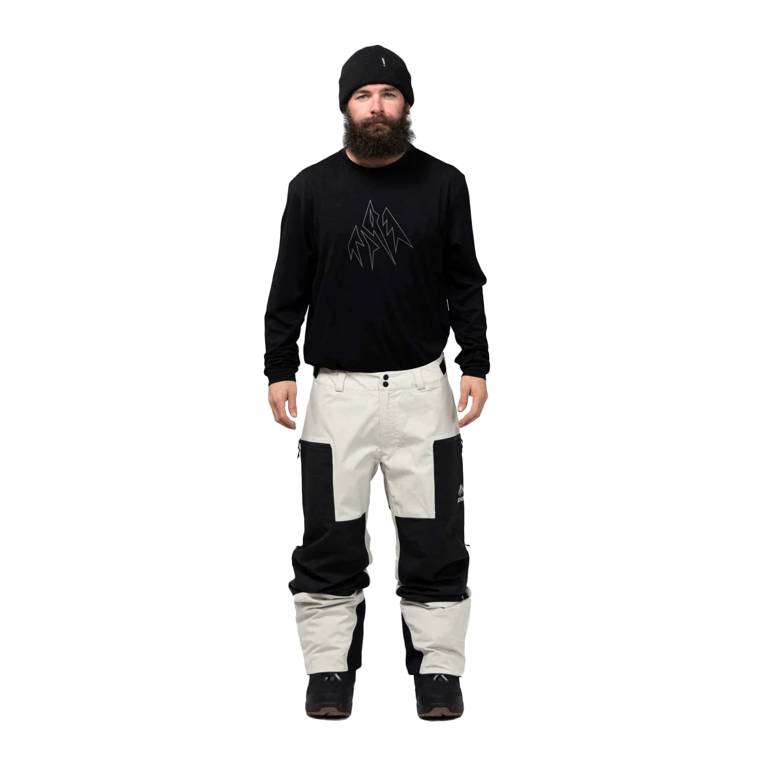 Jones Men's Mtn Surf Reycled Pant 2024 Mineral Grey/Stealth Black