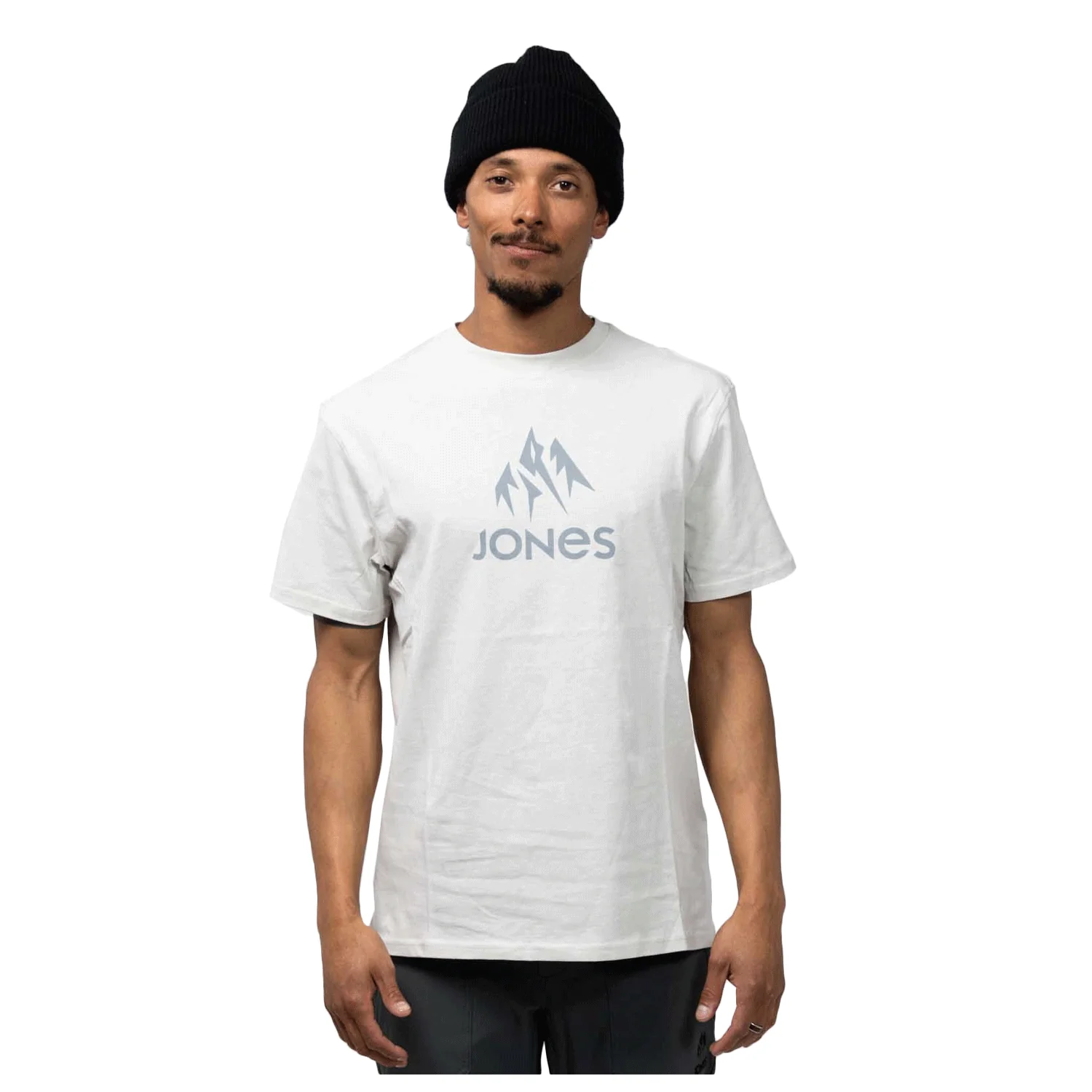 Jones Men's Truckee Organic Cotton T Shirt Mineral Grey