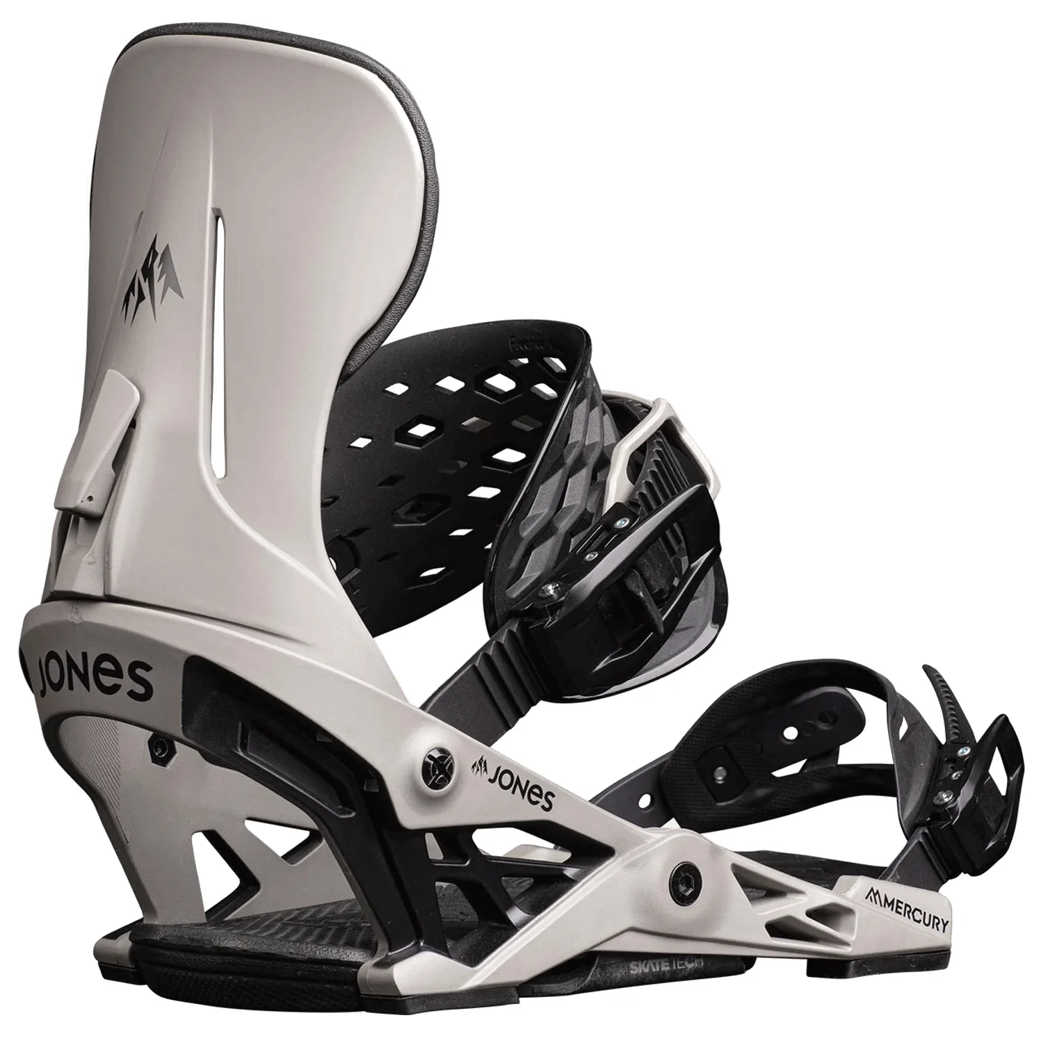 Jones Mercury Snowboard Bindings 2023 Earth Grey - Image 3