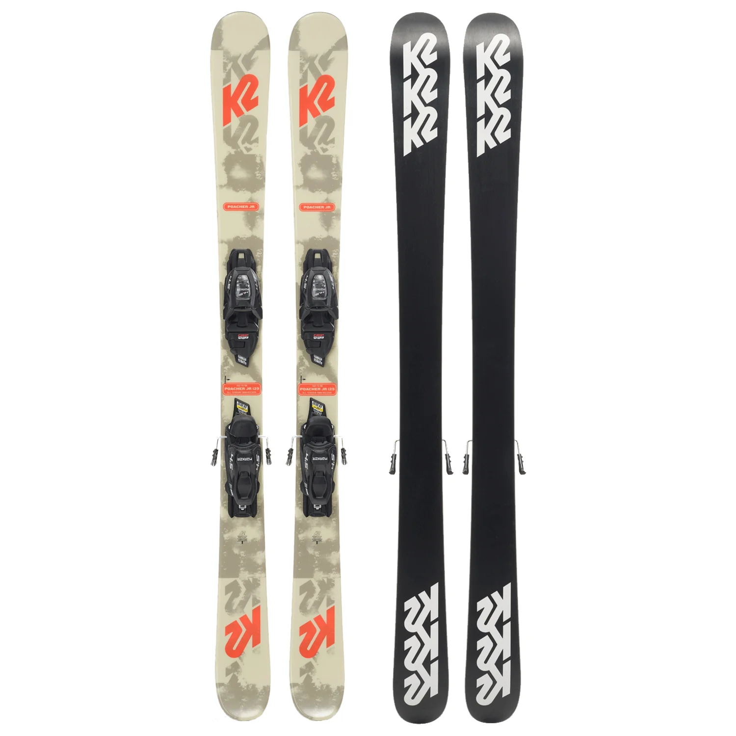 K2 Kids Poacher JR Ski + 7.0 FDT Binding 2024
