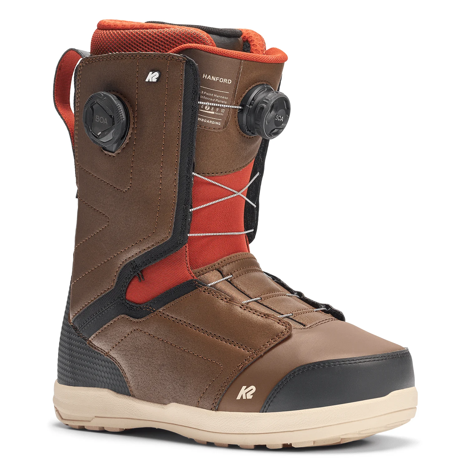 K2 Men's Hanford Snowboard Boots 2026 Brown