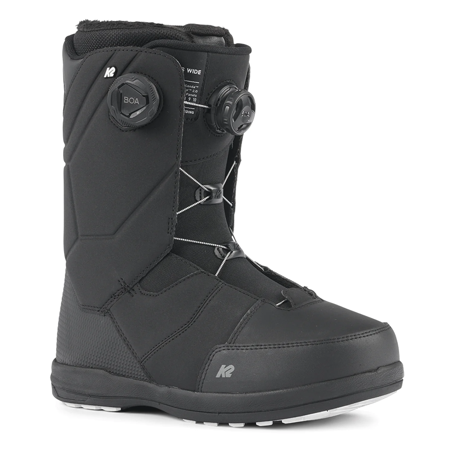 K2 Men's Maysis Wide Snowboard Boots 2025 Black - Image 3